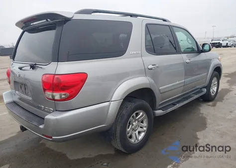 2005 Toyota Sequoia Limited V8 from USA, damaged, VIN 5TDBT48A75S239313